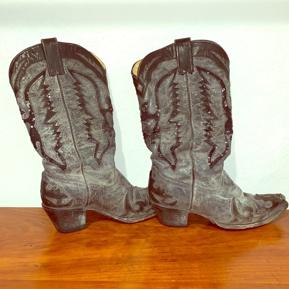 Corral Shoes - Women’s Corral Sparkly Cowboy Boots Size 7